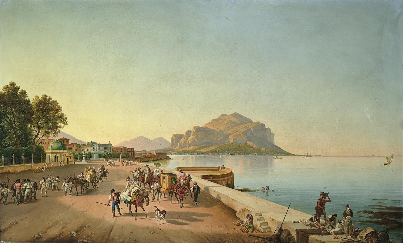 Franz Ludwig Catel - Spaziergang in Palermo