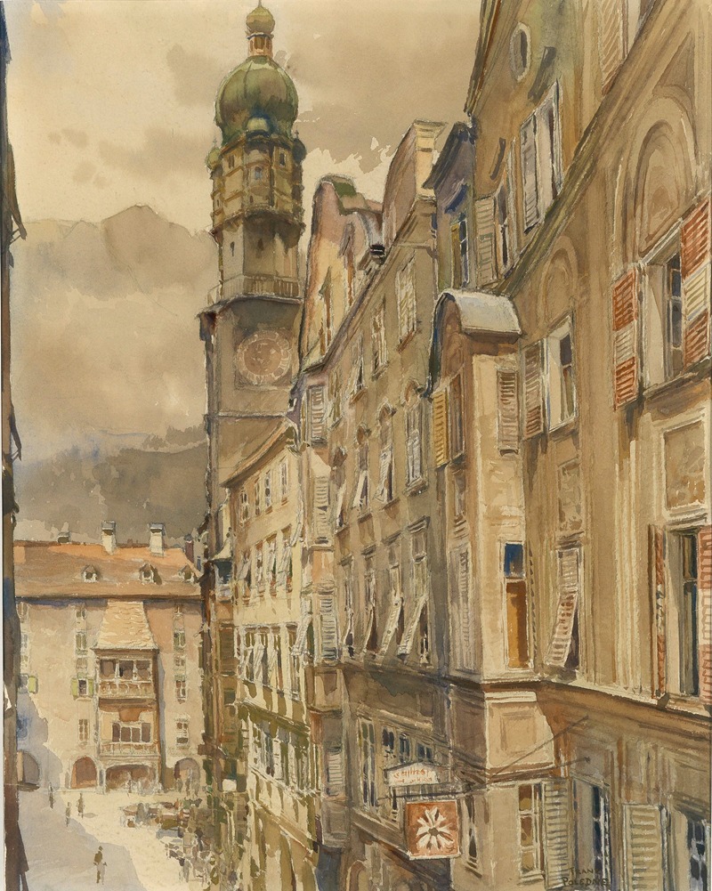 Franz Poledne - Das Goldene Dachl in Innsbruck