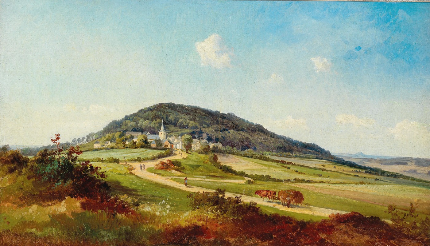 Friedrich Zeller - Blick auf Aremberg