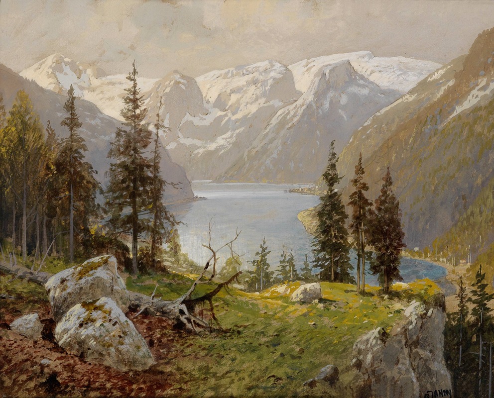 Georg Janny - Hallstädter See