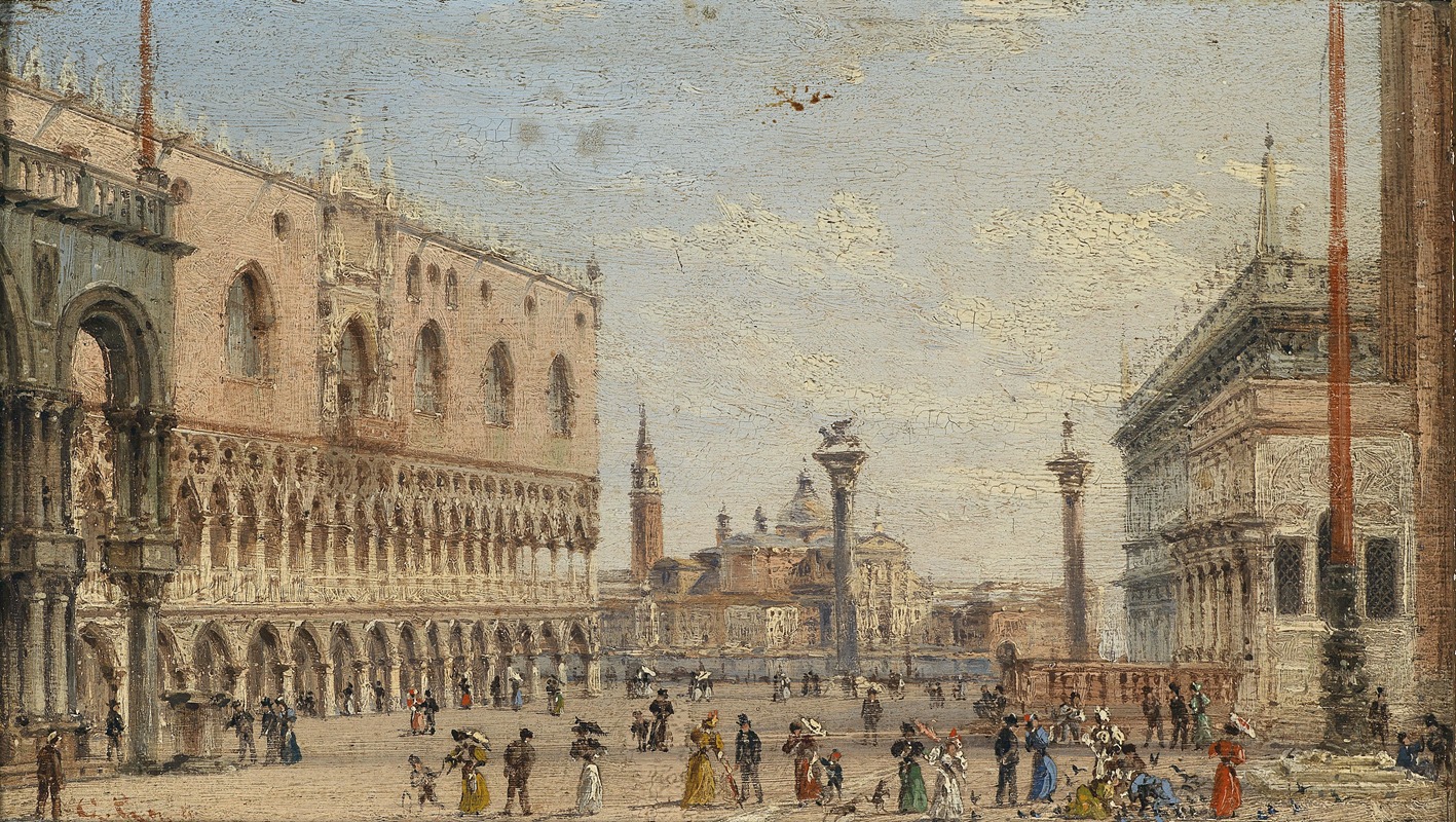 Giovanni Grubacs - Venedig Piazza San Marco