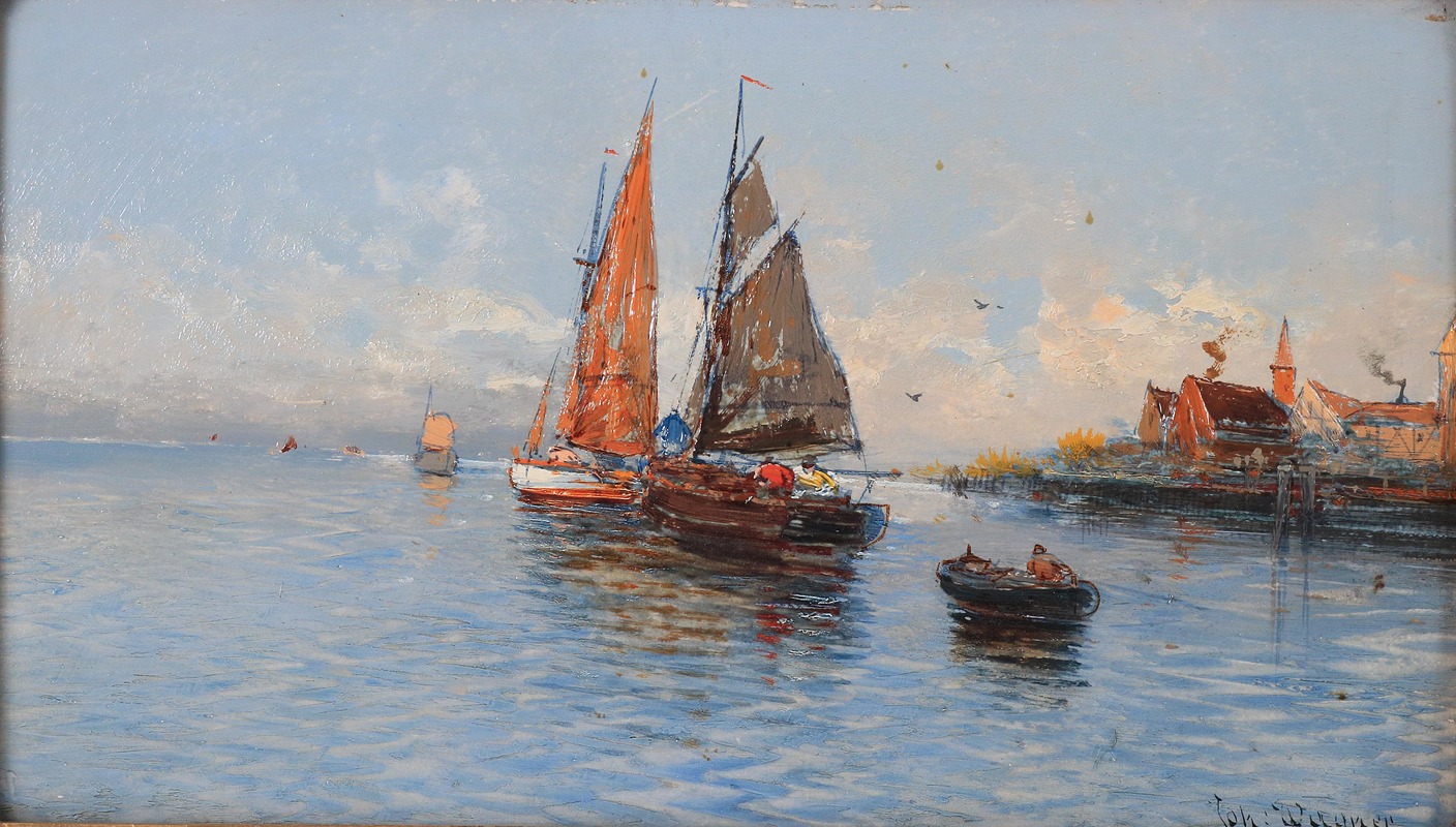 Hans Johann Wagner - Fischerboote II