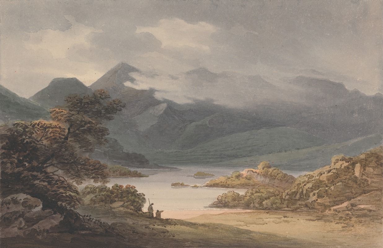 Isaac Weld - View on the Upper Lake (Ireland)