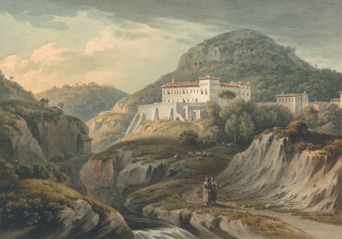 John Warwick Smith - Convent at Vietri, near Salerno