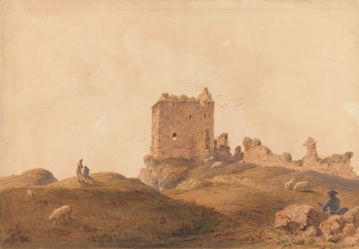 Joshua Cristall - Tarbert Castle
