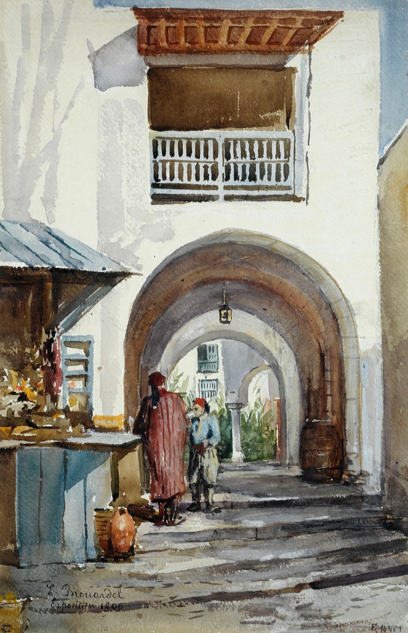 Laure Brouardel - Exposition de 1900, pavillon de la Tunisie
