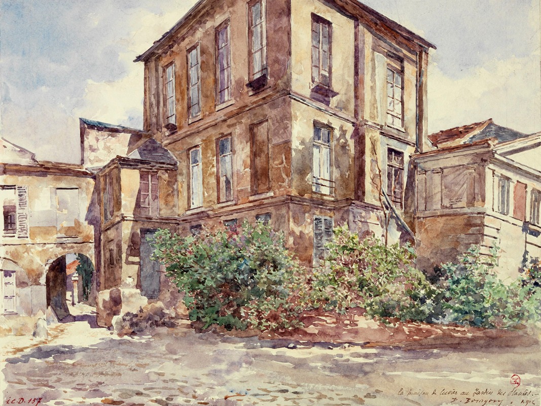 Marie-Désiré Bourgoin - Maison de Cuvier au jardin des Plantes