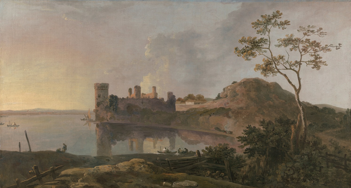 Richard Wilson - A Summer Evening (Caernarfon Castle)