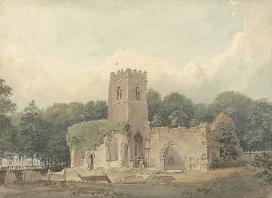 Samuel Davis - Old Church of St. Lawrence, Ayot St. Lawrence, Hertfordshire.