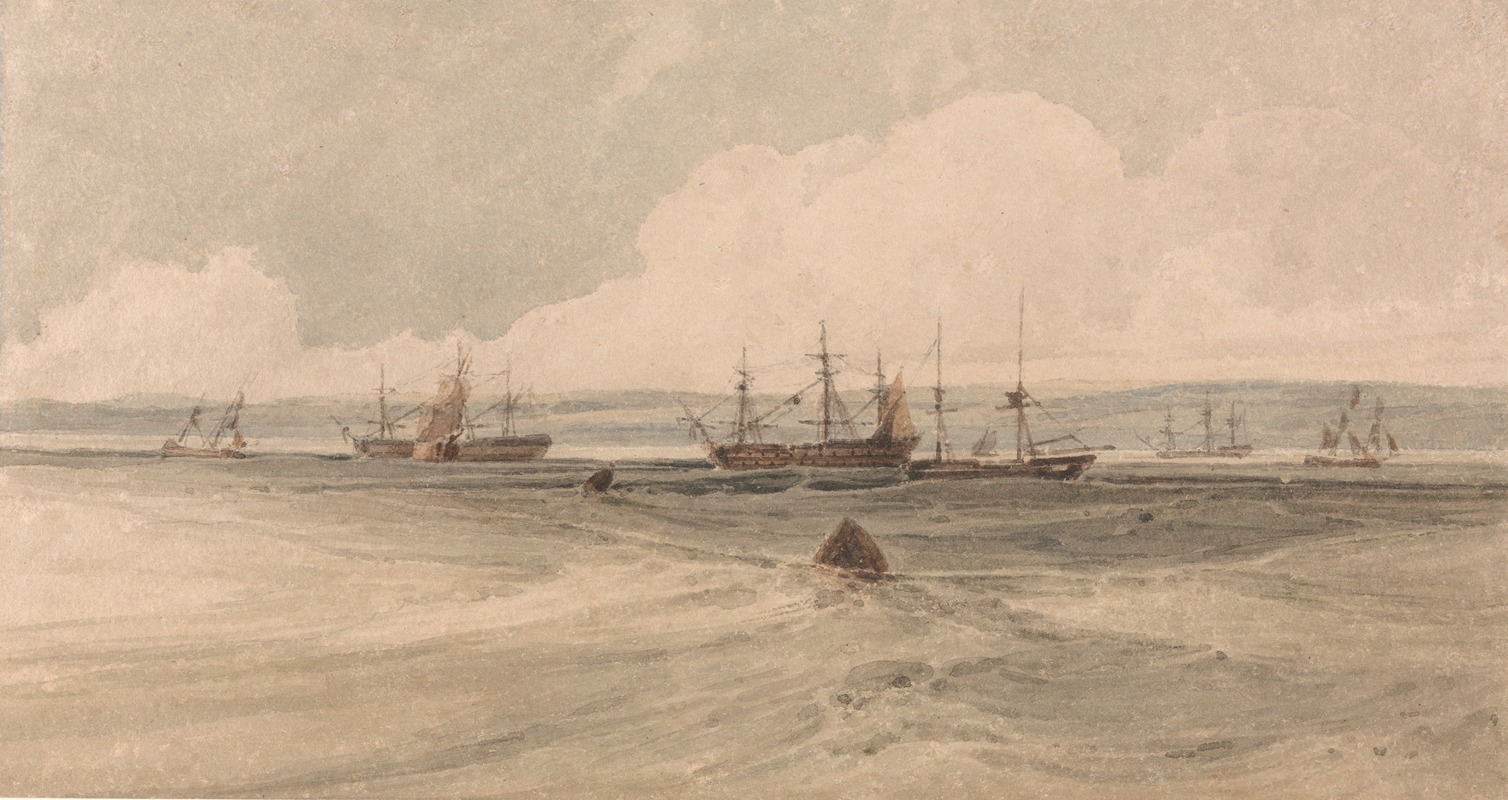 François Louis Thomas Francia - View of Sheerness