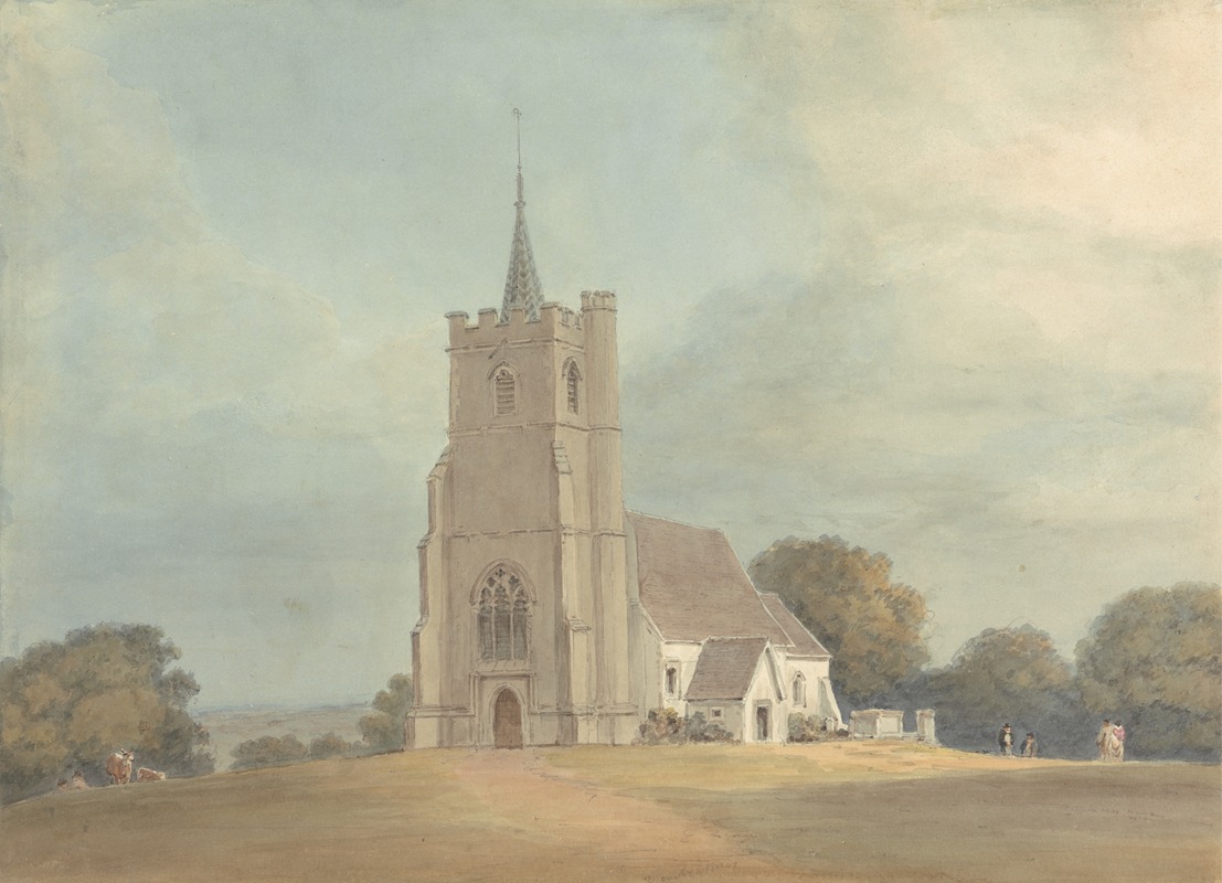 Samuel Davis - The Church in Knebworth Park