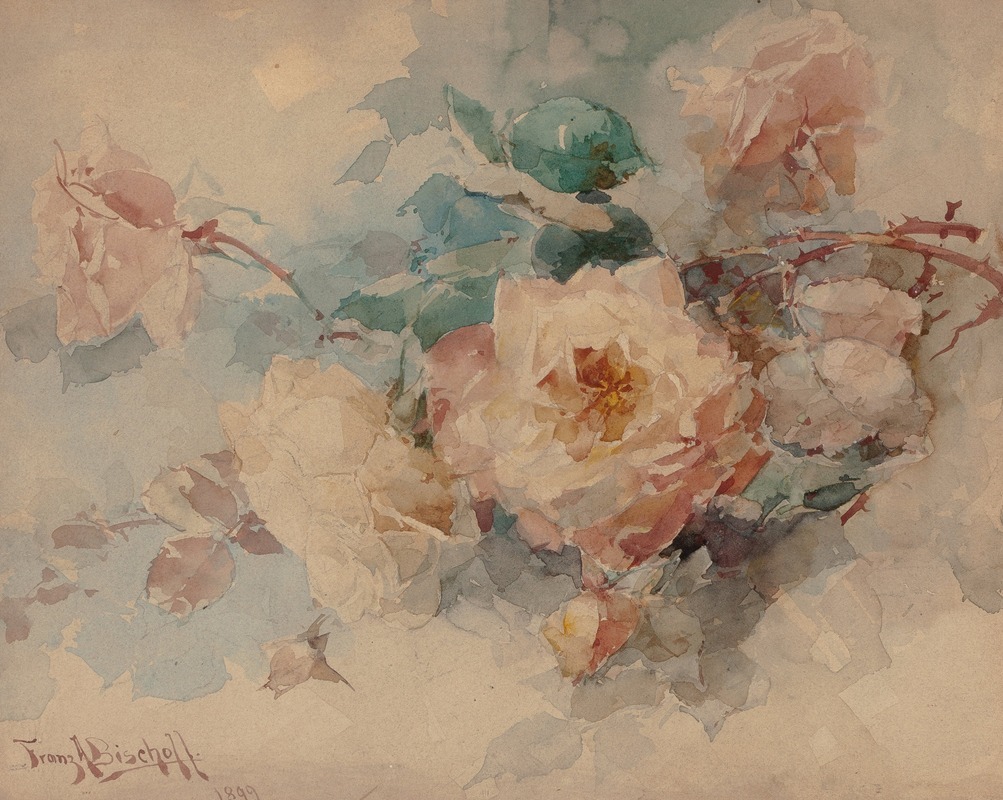 Franz Bischoff - Bouquet of Roses
