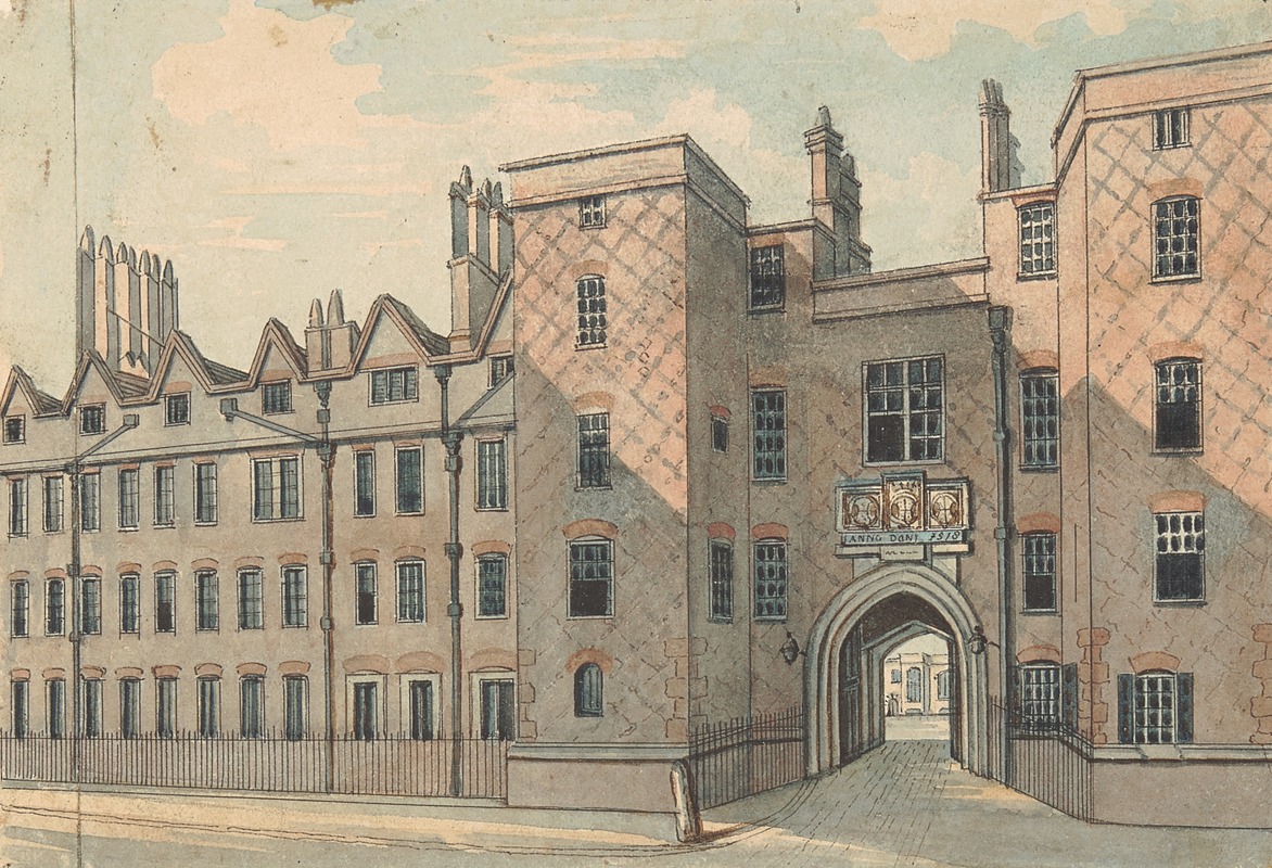 Samuel Ireland - Lincoln’s Inn Gate