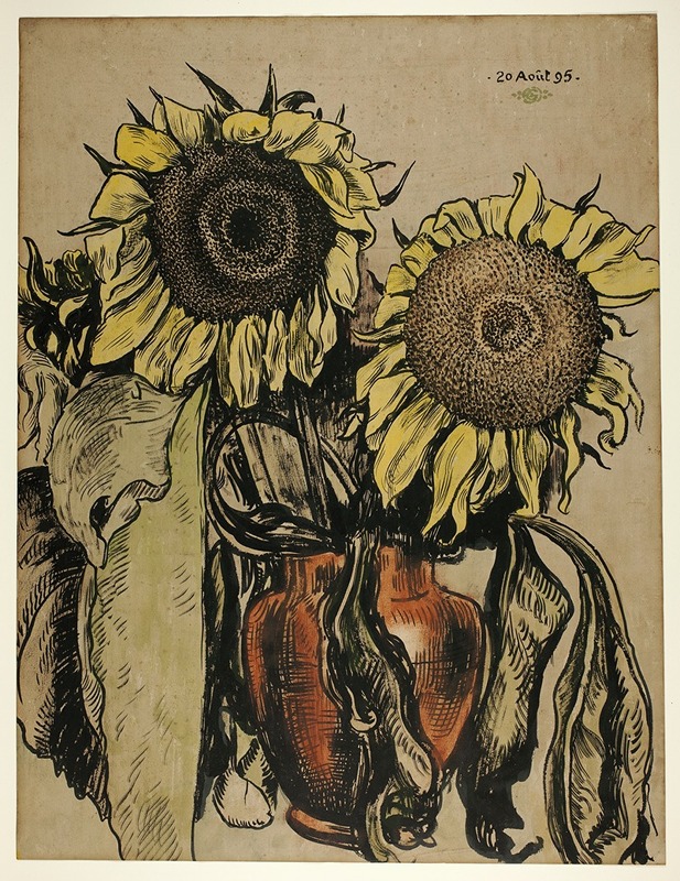 Georges Lemmen - Sunflowers