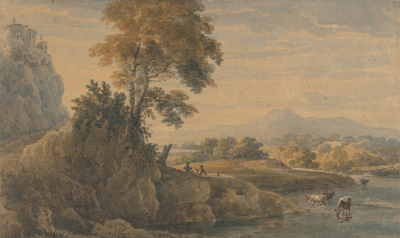 Thomas Girtin - Romantic Landscape