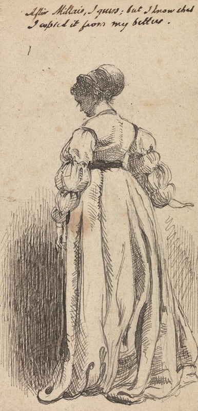George Augustus Sala - Standing Lady