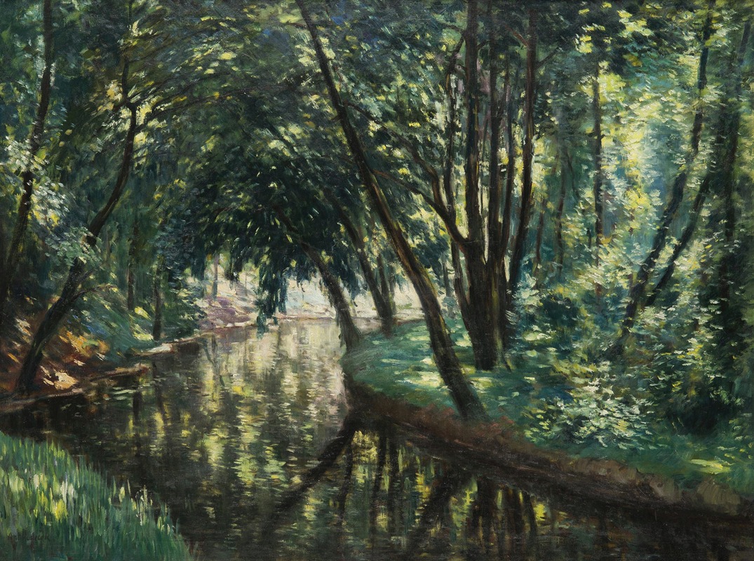 Antonín Hudeček - A Forest Still Life