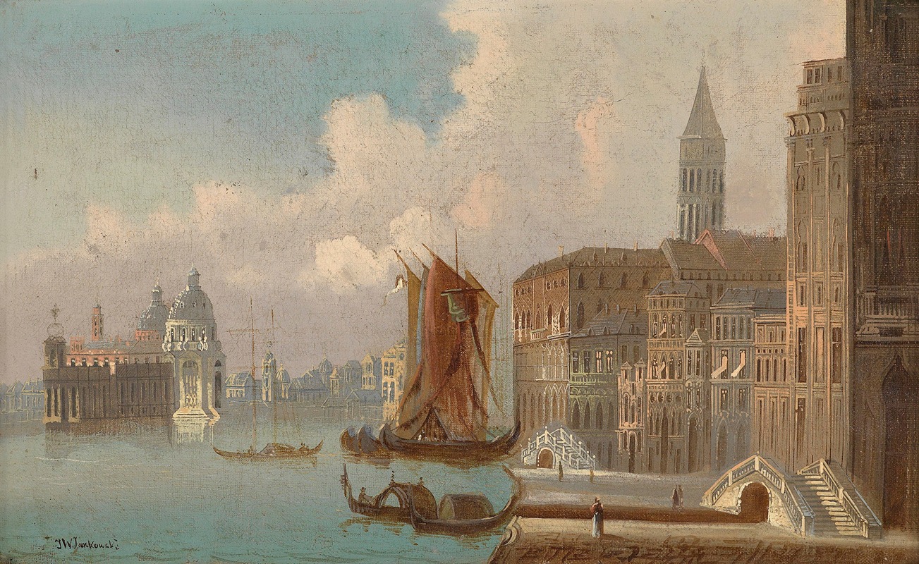 Johann Wilhelm Jankowski - Partie aus Venedig