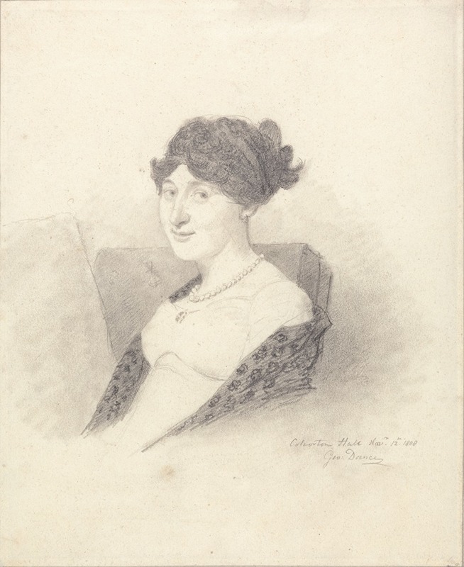 George Dance - Portrait of a Woman