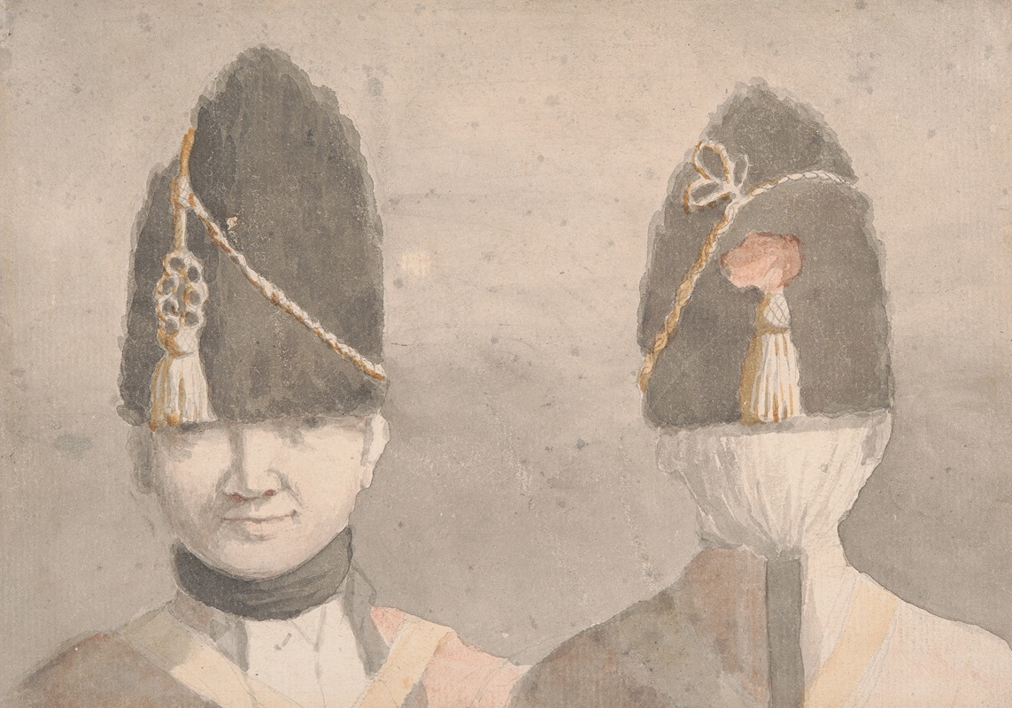 George Dance - Soldier’s Head; front and back