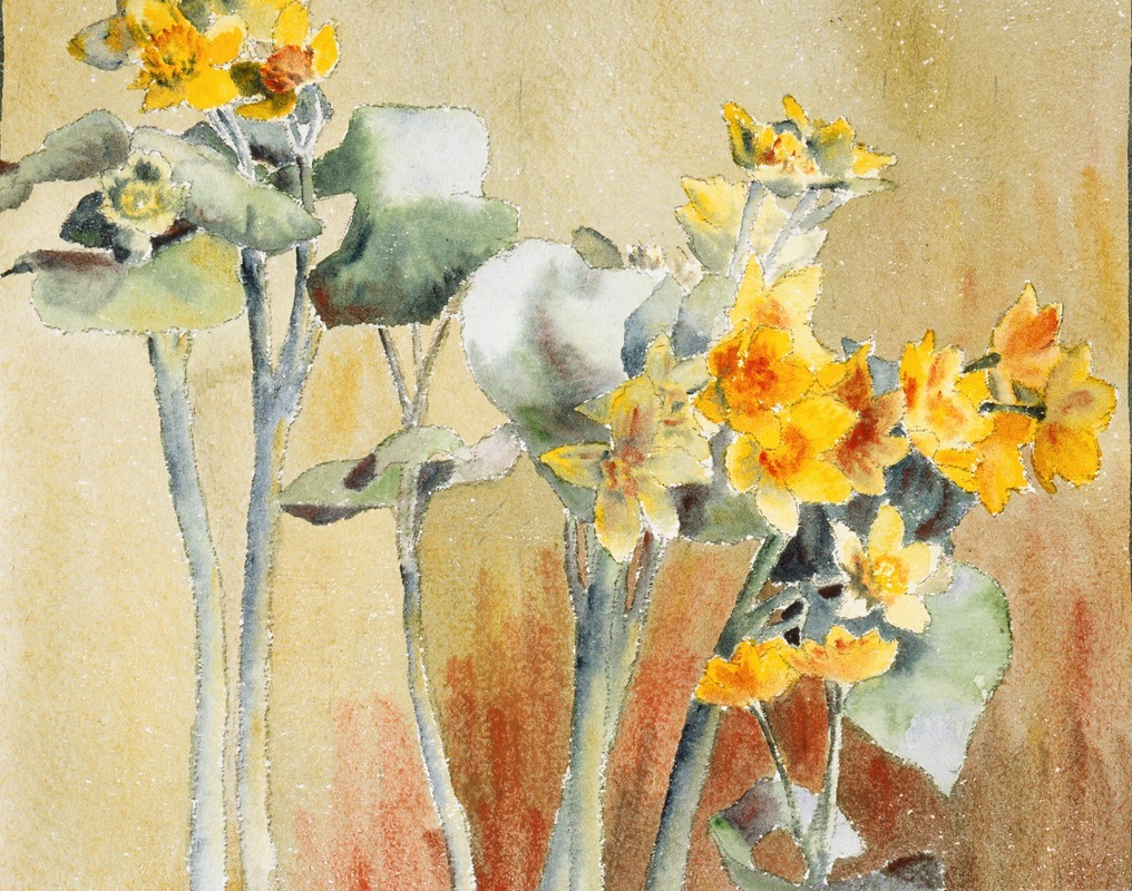 Hannah Borger Overbeck - Yellow and Orange Flower
