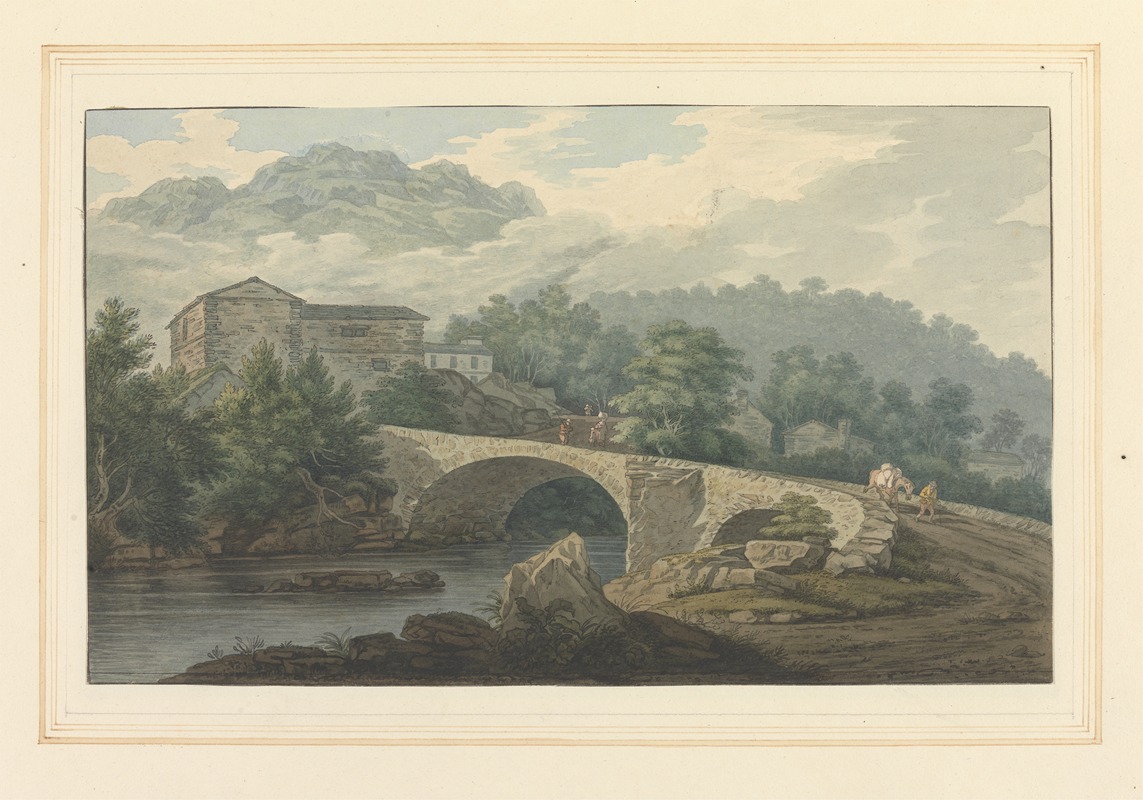 Joseph Farington - Brathay Bridge