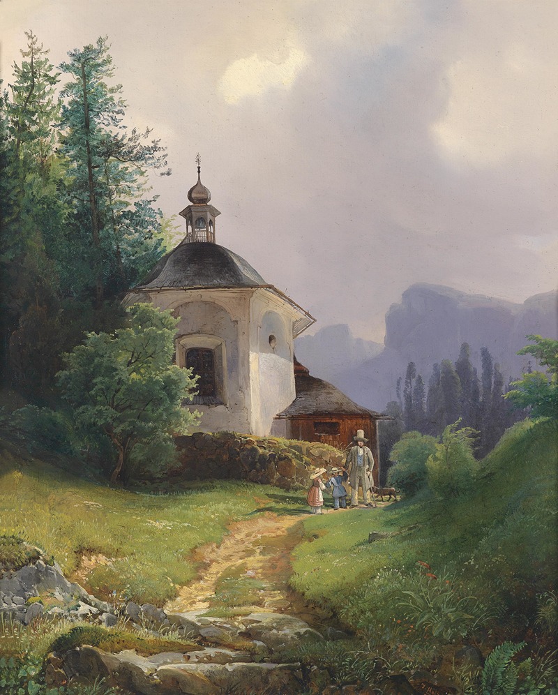 Joseph Holzer - Kapelle auf dem Kalvarienberge