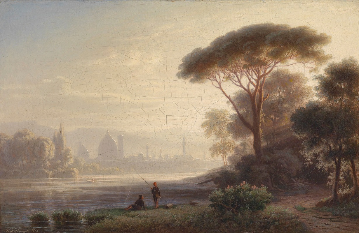 Karl Heilmayer - Ein Morgen in Florenz