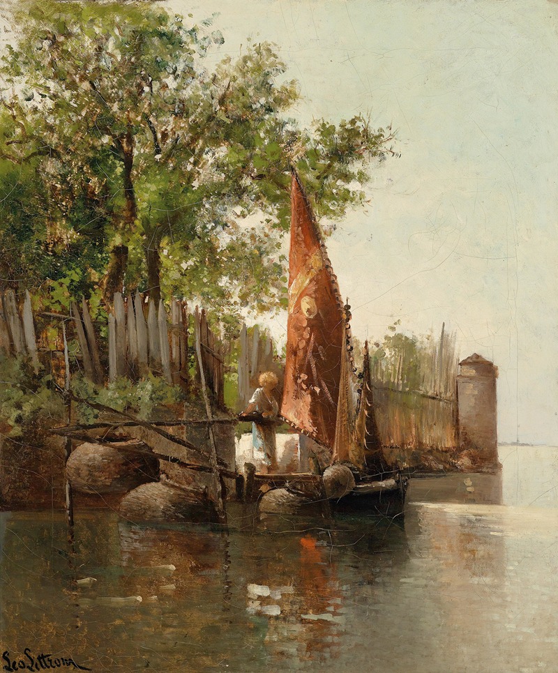 Leontine von Littrow - In der Lagune von Venedig