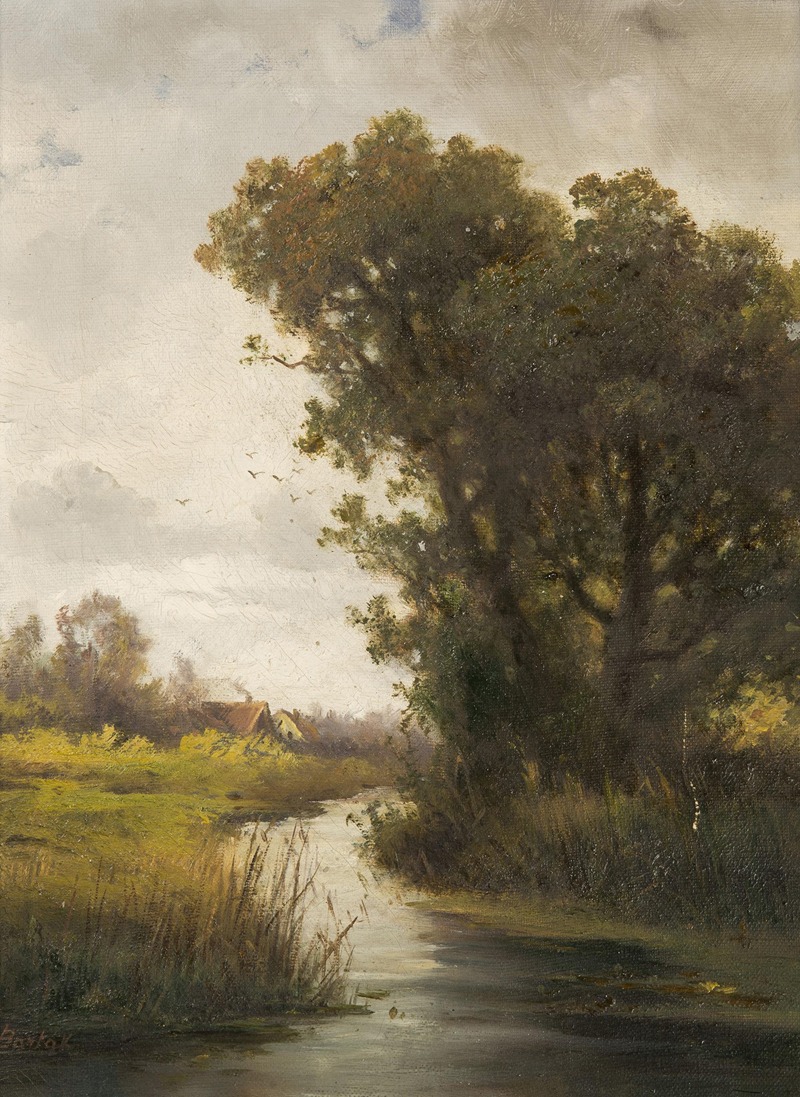 Ludvík Barták - Trees by the Water