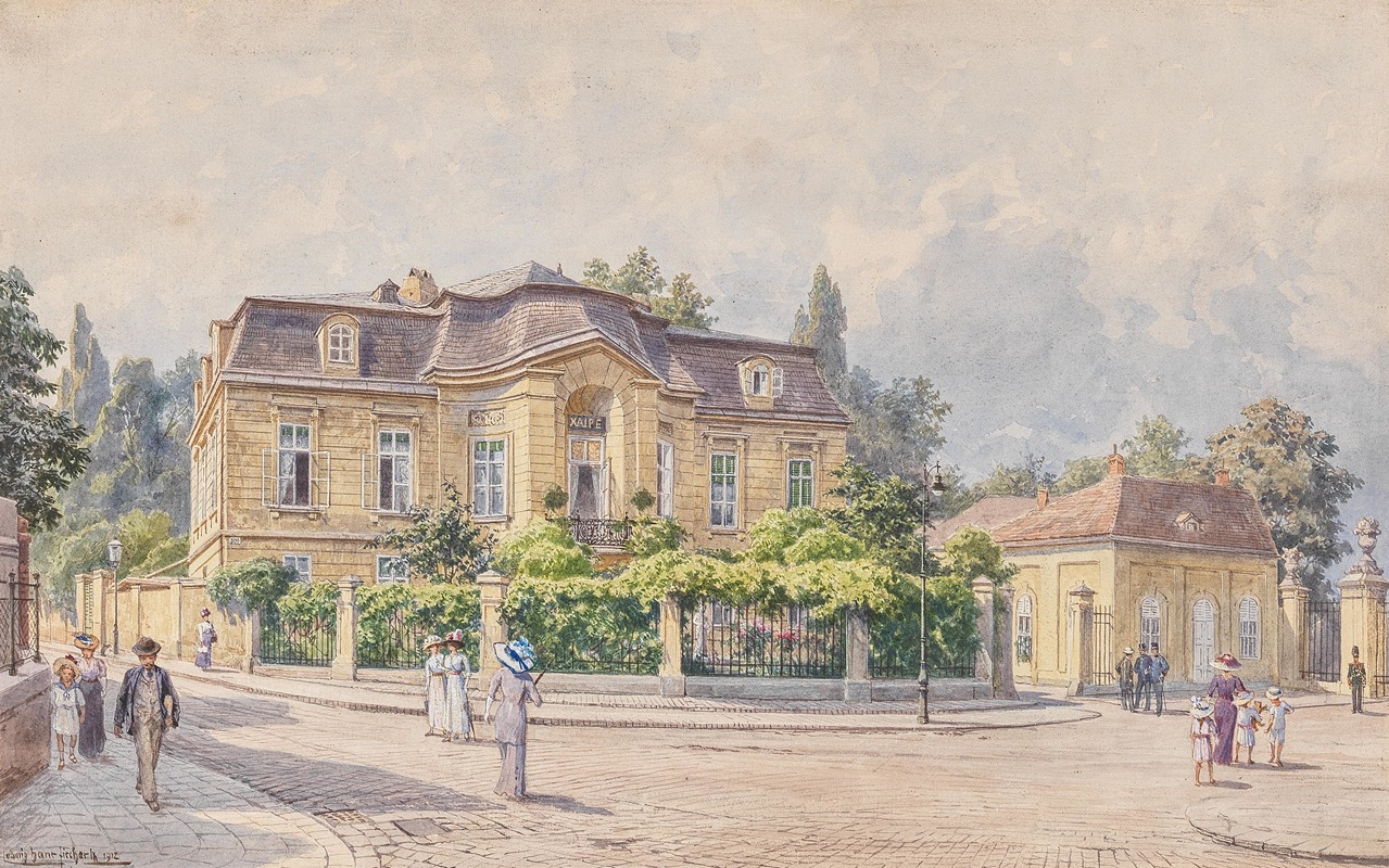 Ludwig Hans Fischer - Villa am Meidlinger Tor zum Schönbrunner Schlosspark