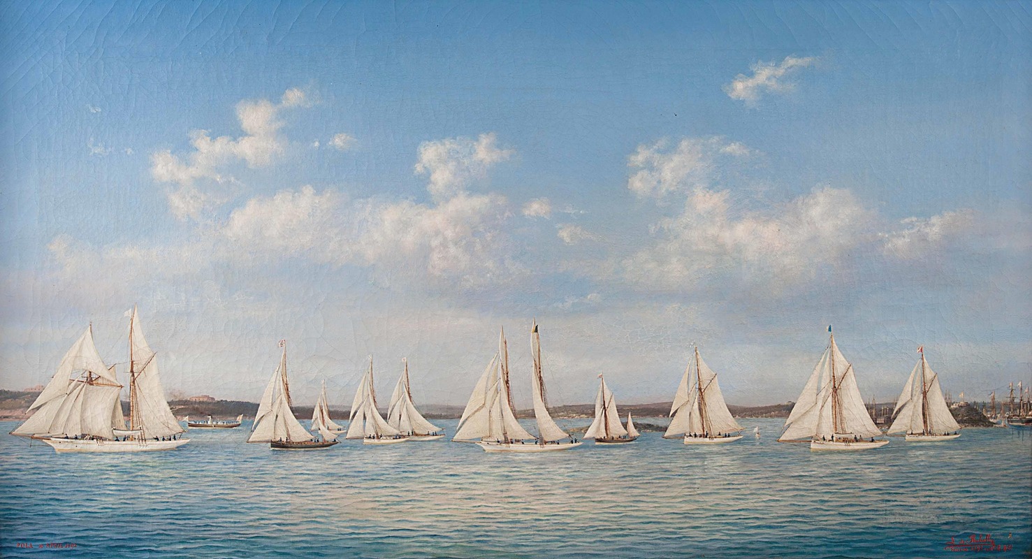 Ludwig Rubelli von Sturmfest - Segelregatta