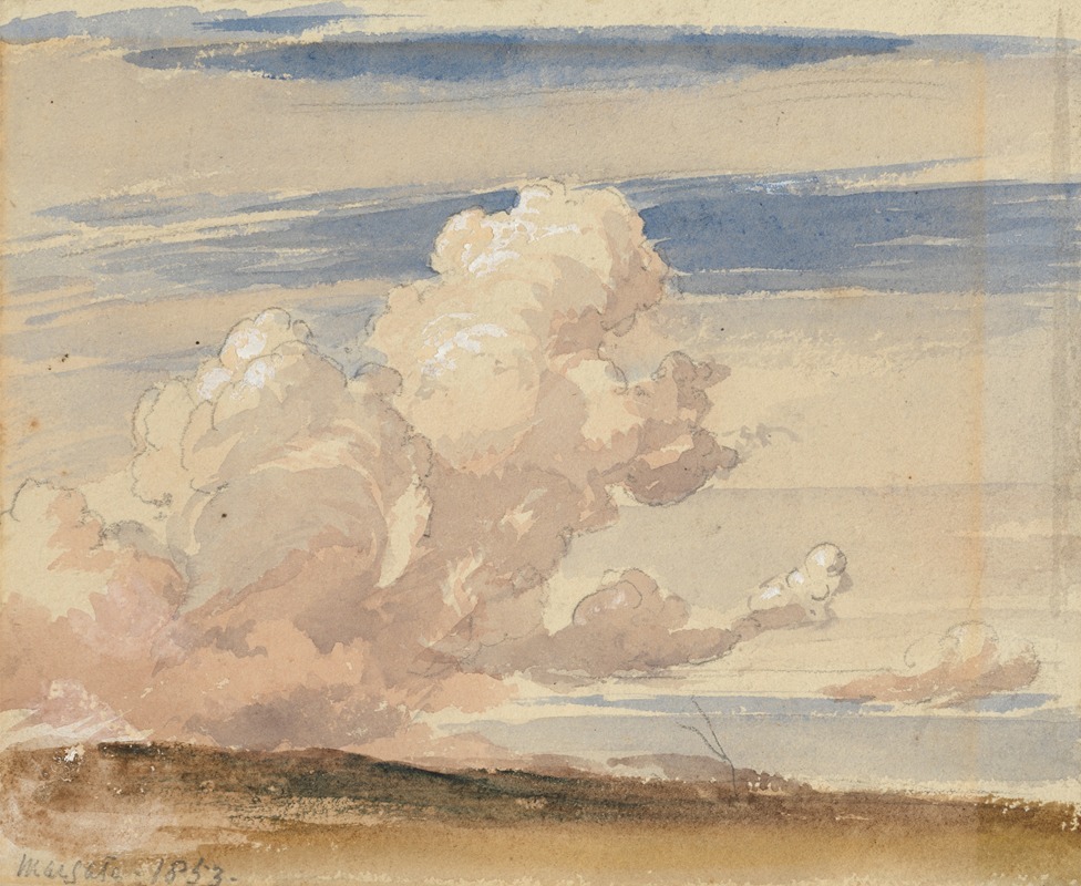 George Richmond - Margate, Great Cloud
