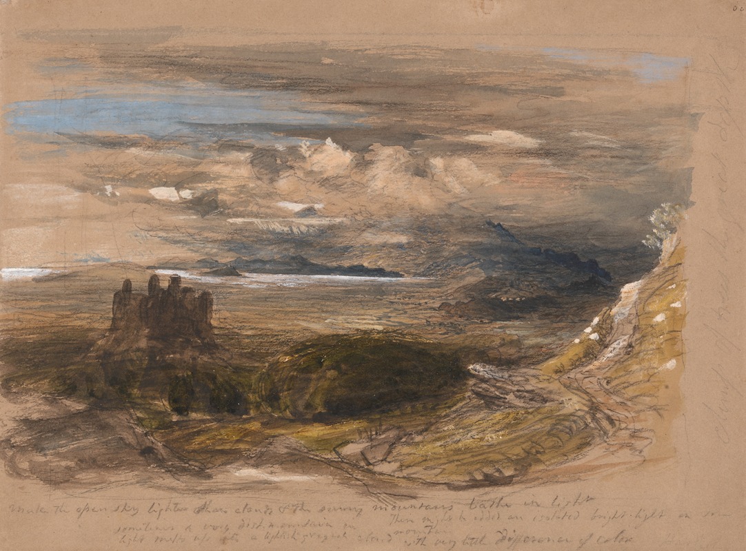 Samuel Palmer - Harlech Castle