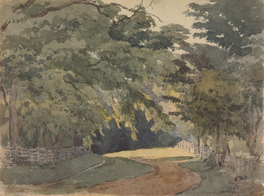 Thomas Sully - Tree-lined Lane