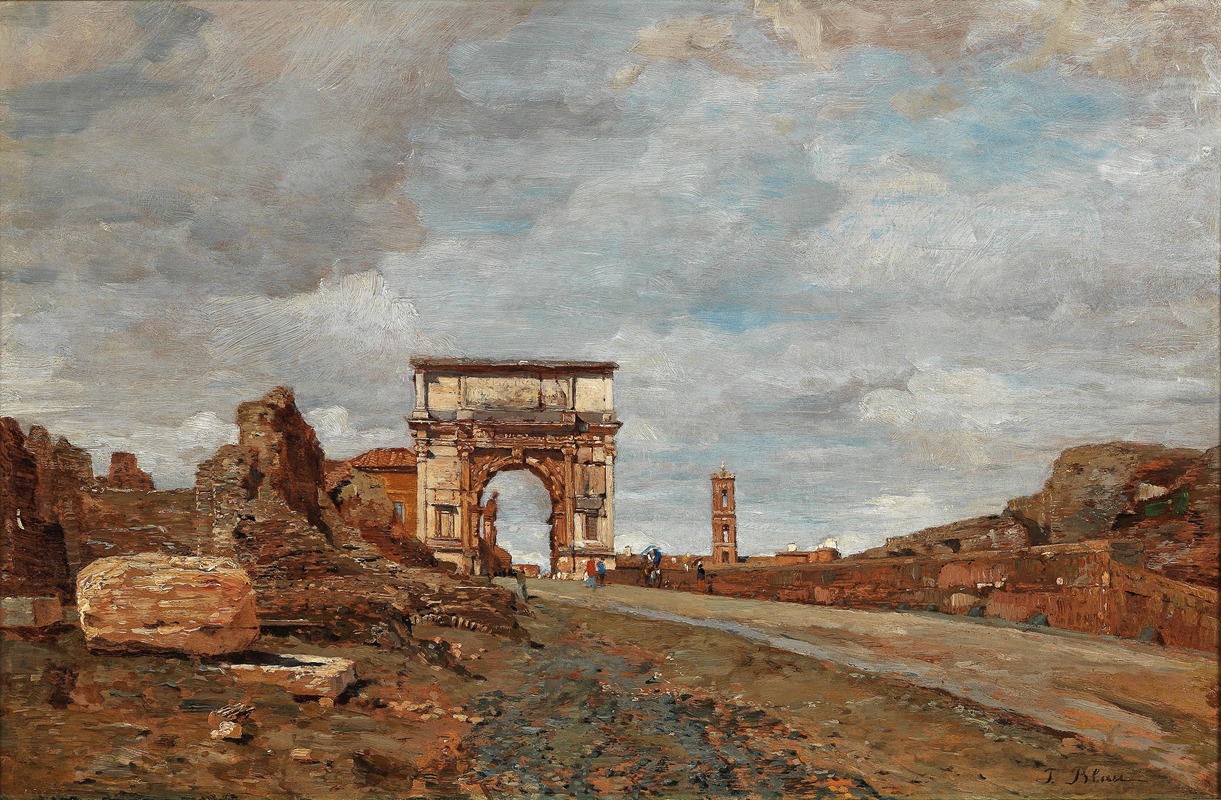 Tina Blau - Arch of Titus Vespasian