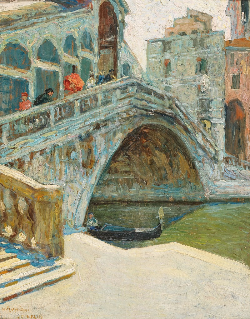 Ugo Flumiani - Ponte di Rialto