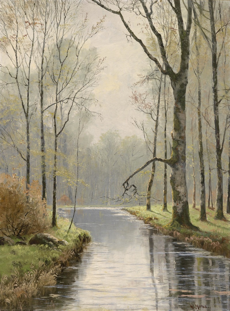 Walter Moras - Motiv aus dem Spreewald