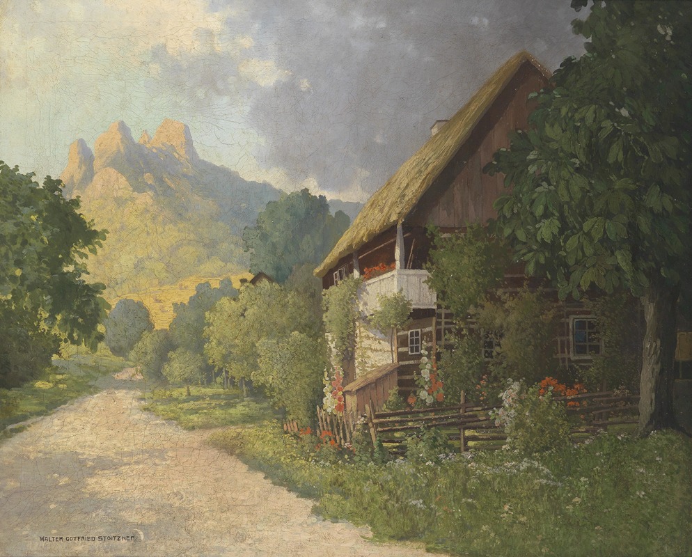 Walter Stoitzner - Idyllische Szene