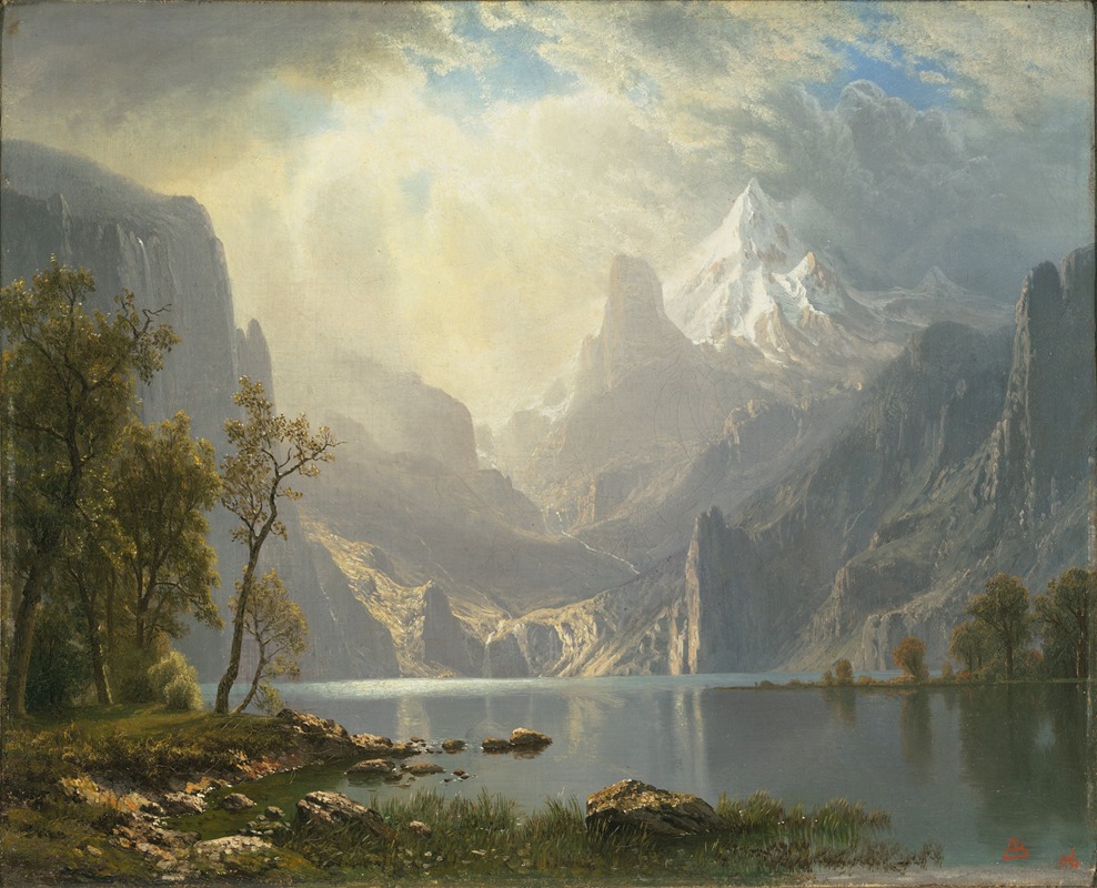 Albert Bierstadt - In the Sierras