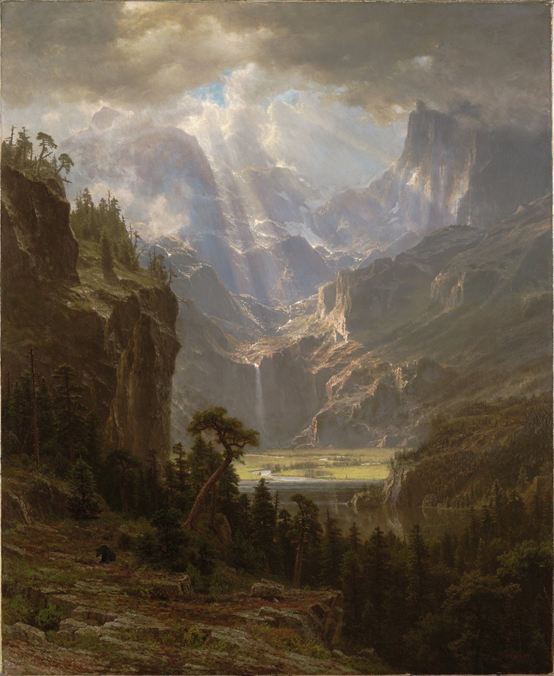 Albert Bierstadt - Rocky Mountains, Lander’s Peak