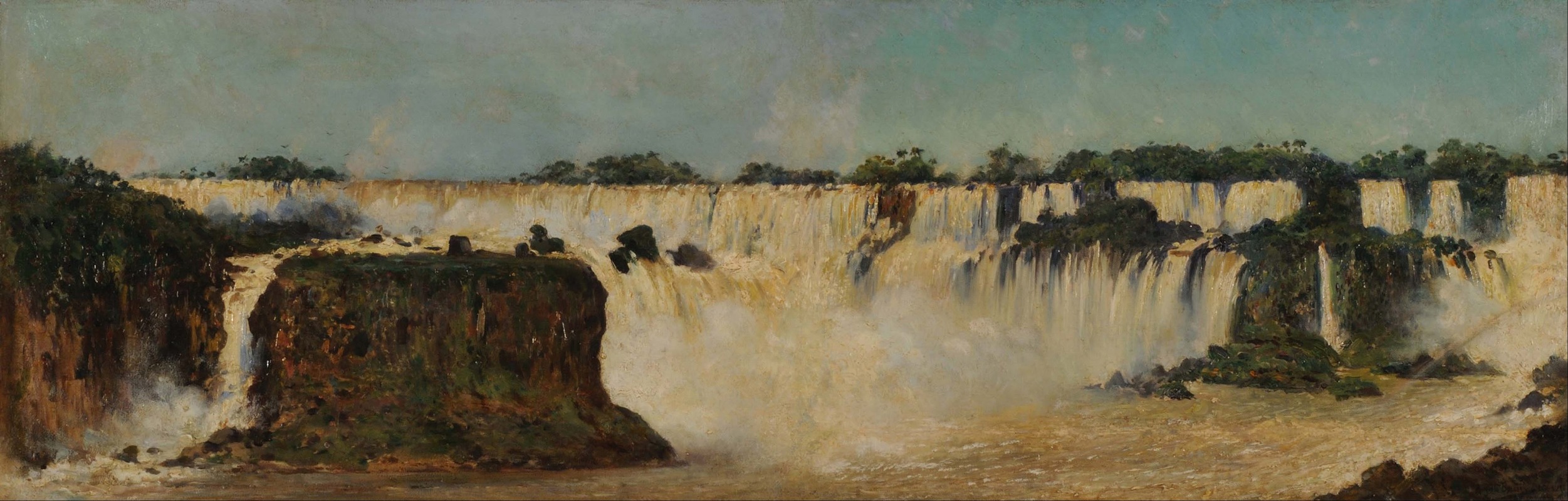Augusto Ballerini - La cascada del Iguazú