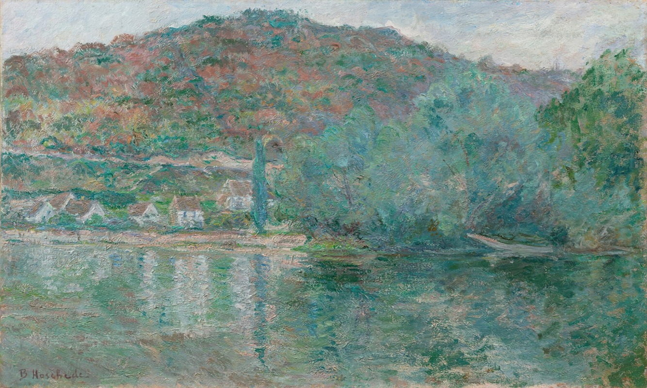 Blanche Hoschedé-Monet - La Seine à Eauplet