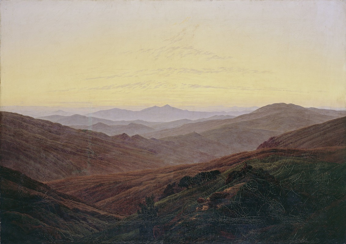 Caspar David Friedrich - Giant Mountains (Riesengebirge)