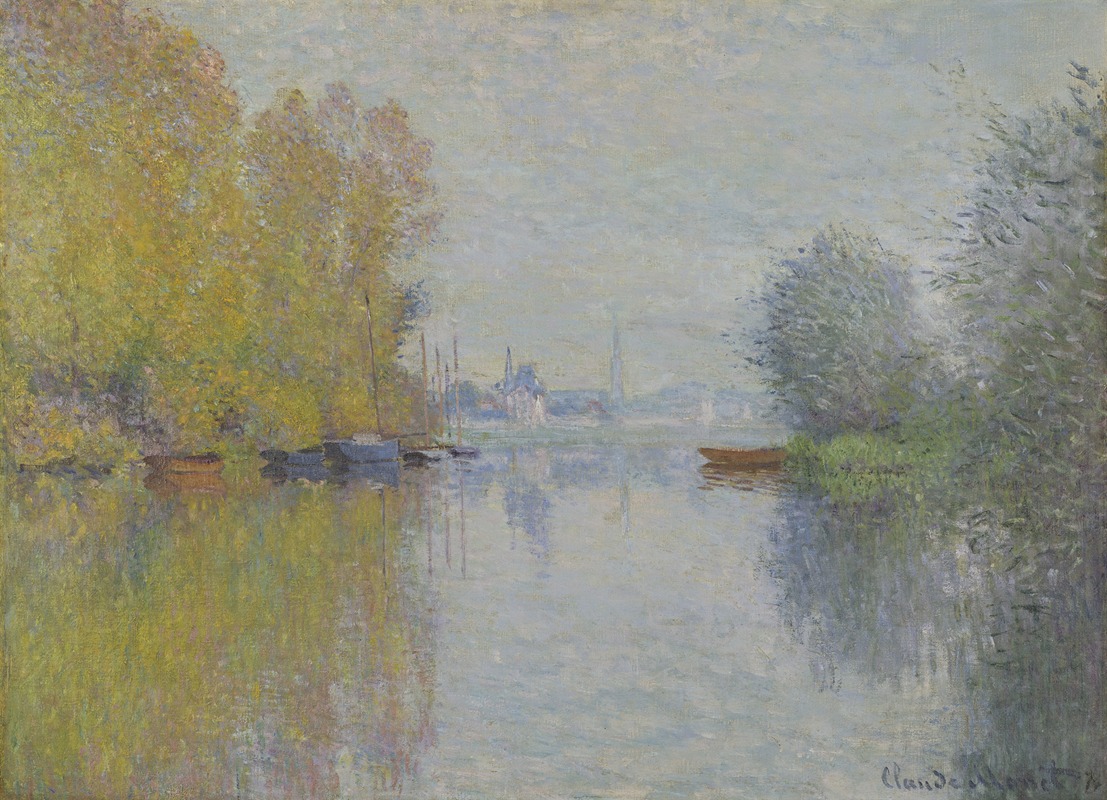 Claude Monet - Autumn on the Seine, Argenteuil