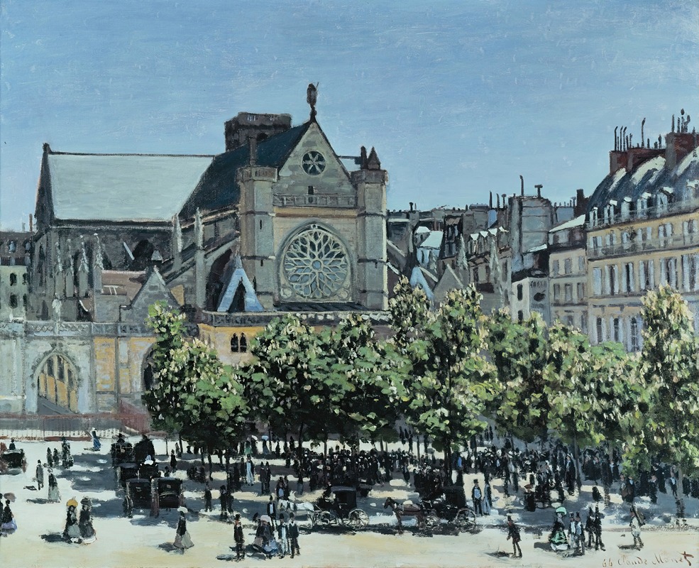 Claude Monet - St. Germain l’Auxerrois