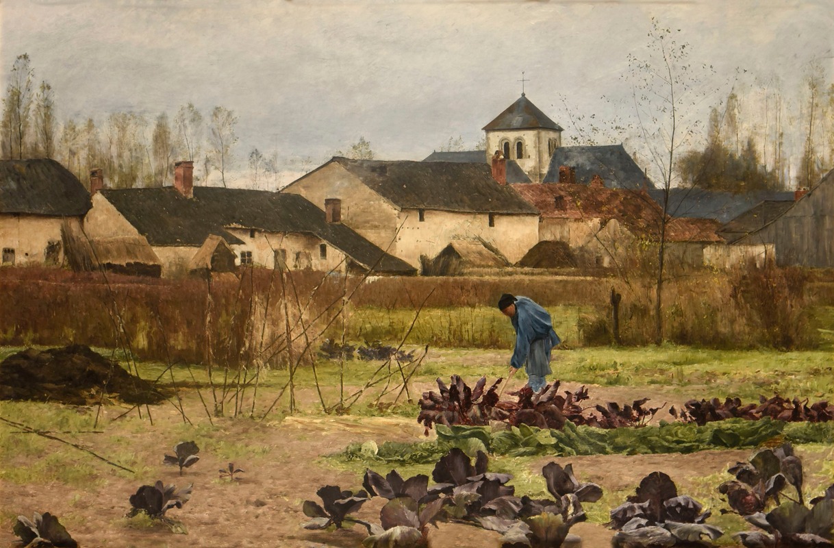 Émile Barau - Jardinage d’automne