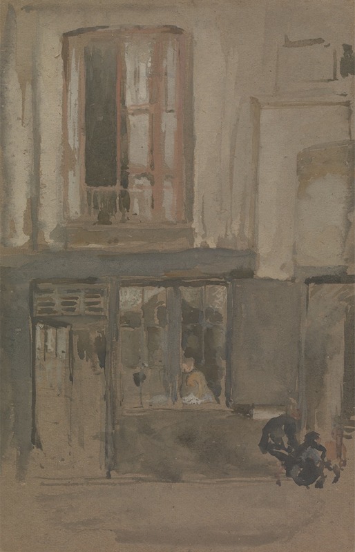 James Abbott McNeill Whistler - Facade of a House