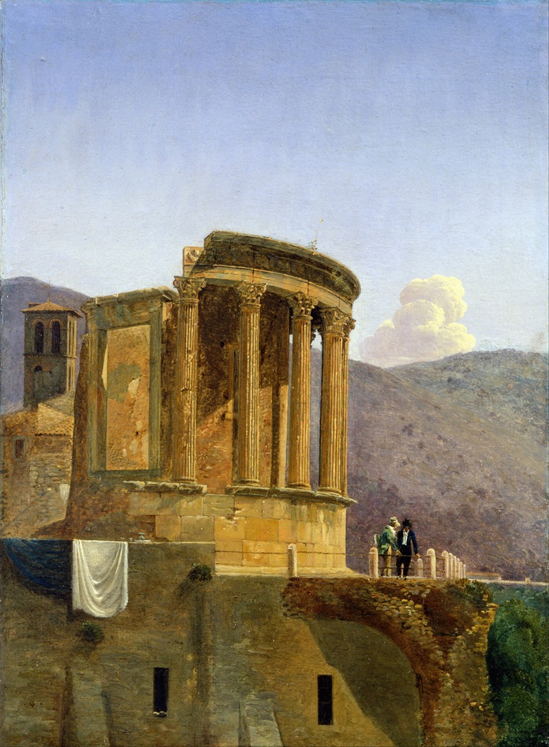 Félix Boisselier - The Temple of Vesta at Tivoli