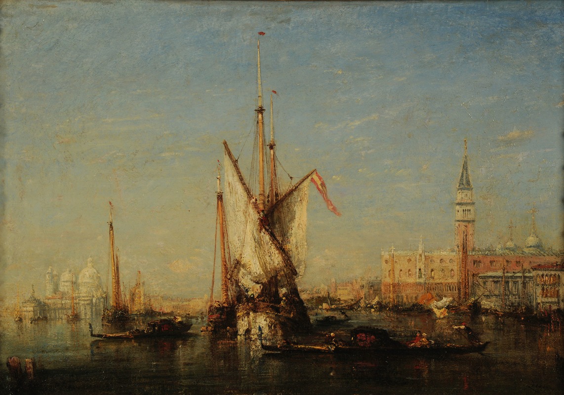 Félix Ziem - Venise; vue sur San Giorgio